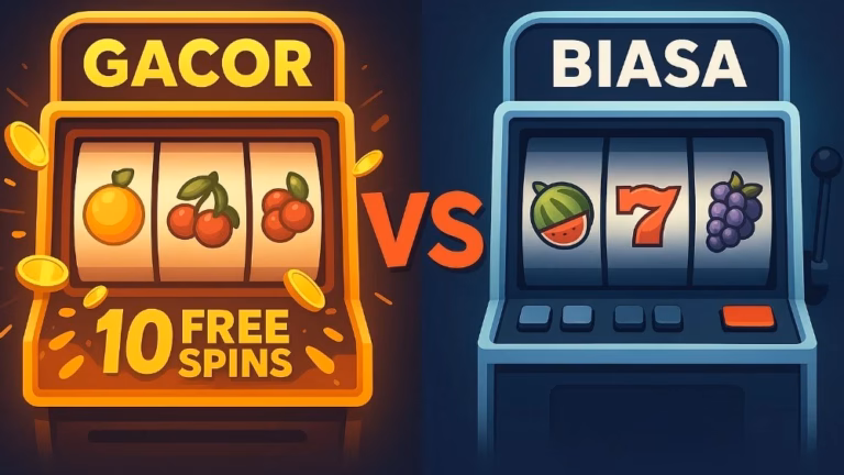 Perbedaan Slot Gacor dan Biasa